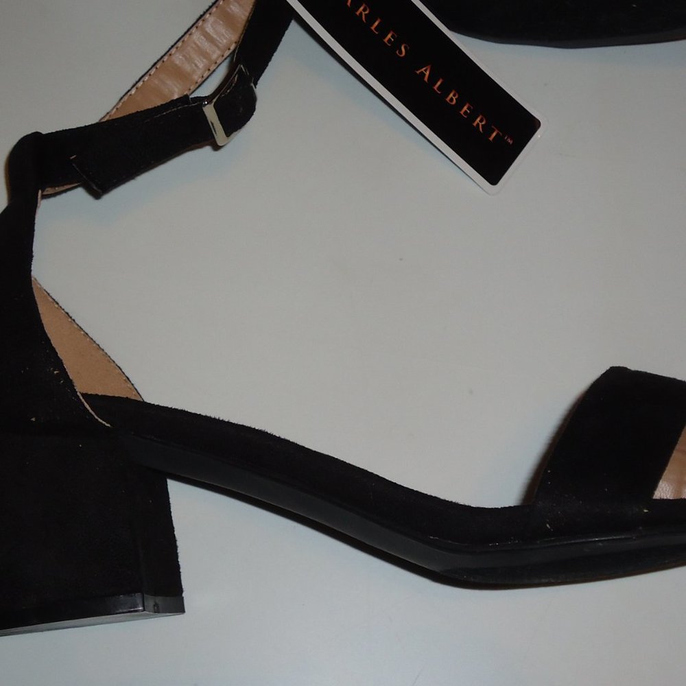Fashion Women’s Ankle Strap Heel Sandal - Black - Picture 6 of 14